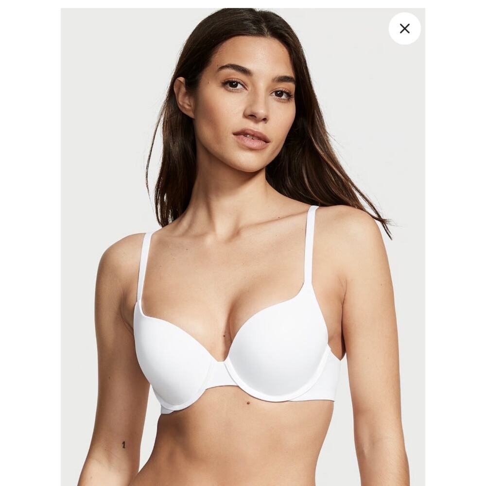 NWOT Victoria Secret Classic White T-Shirt Bra - Women Intimates & Sleepwear 32C